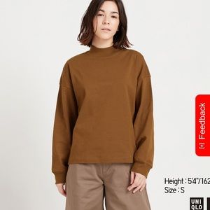 NWT BLACK UNIQLO U top